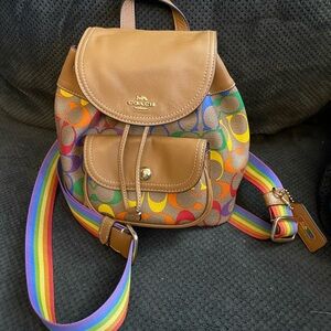 Coach Mini Cinch Backpack